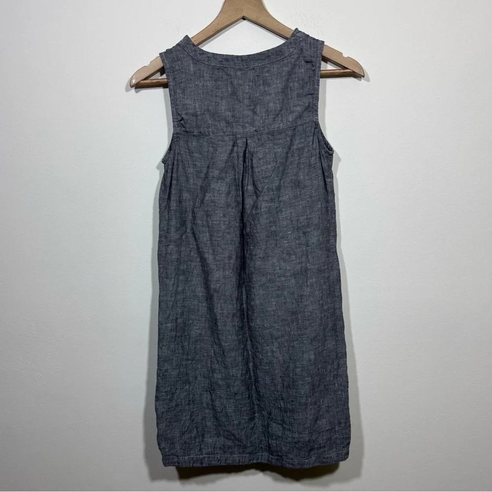 Nicole Miller Linen Chambrey dress - Picture 4 of 5
